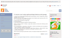 Desktop Screenshot of bkl.parp.gov.pl