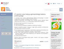 Tablet Screenshot of bkl.parp.gov.pl
